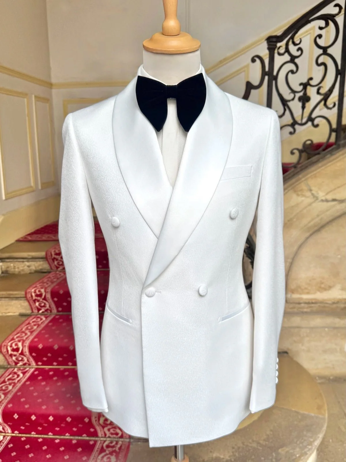 COSTUME BLANC HOMME